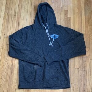 Ron Jon Surf Shop Cozumel XL Hoodie Gray White Speckled Cotton Beach Cover